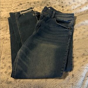 KanCan Double Button Blue Jeans